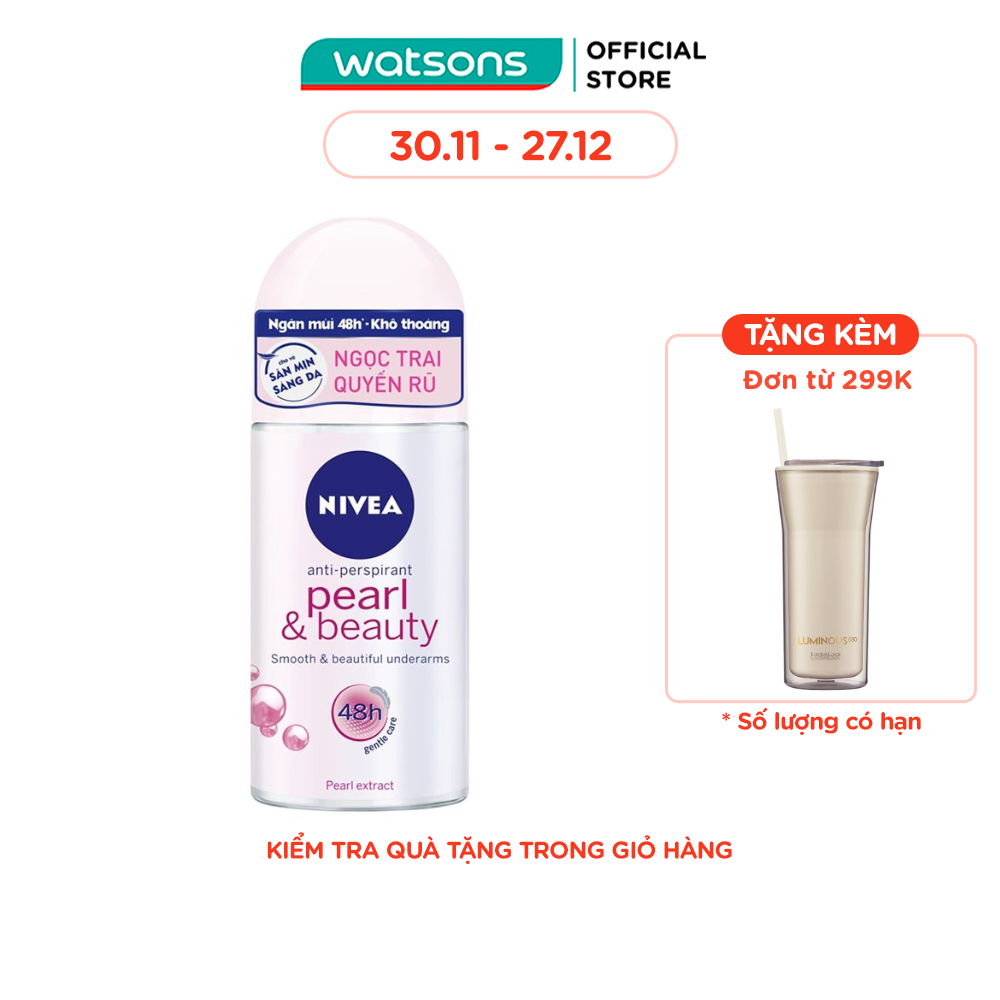 Lăn Ngăn Mùi Nữ Ngọc Trai Nivea 25ml