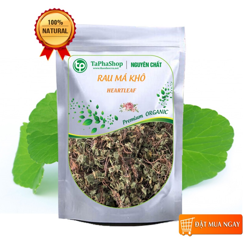 Rau má sấy khô (thơm sạch), Trà rau má khô
