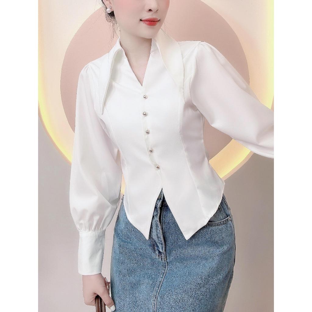 Áo sơ mi nữ thiết kế hàng cao cấp sang trọng LAMO-B1200