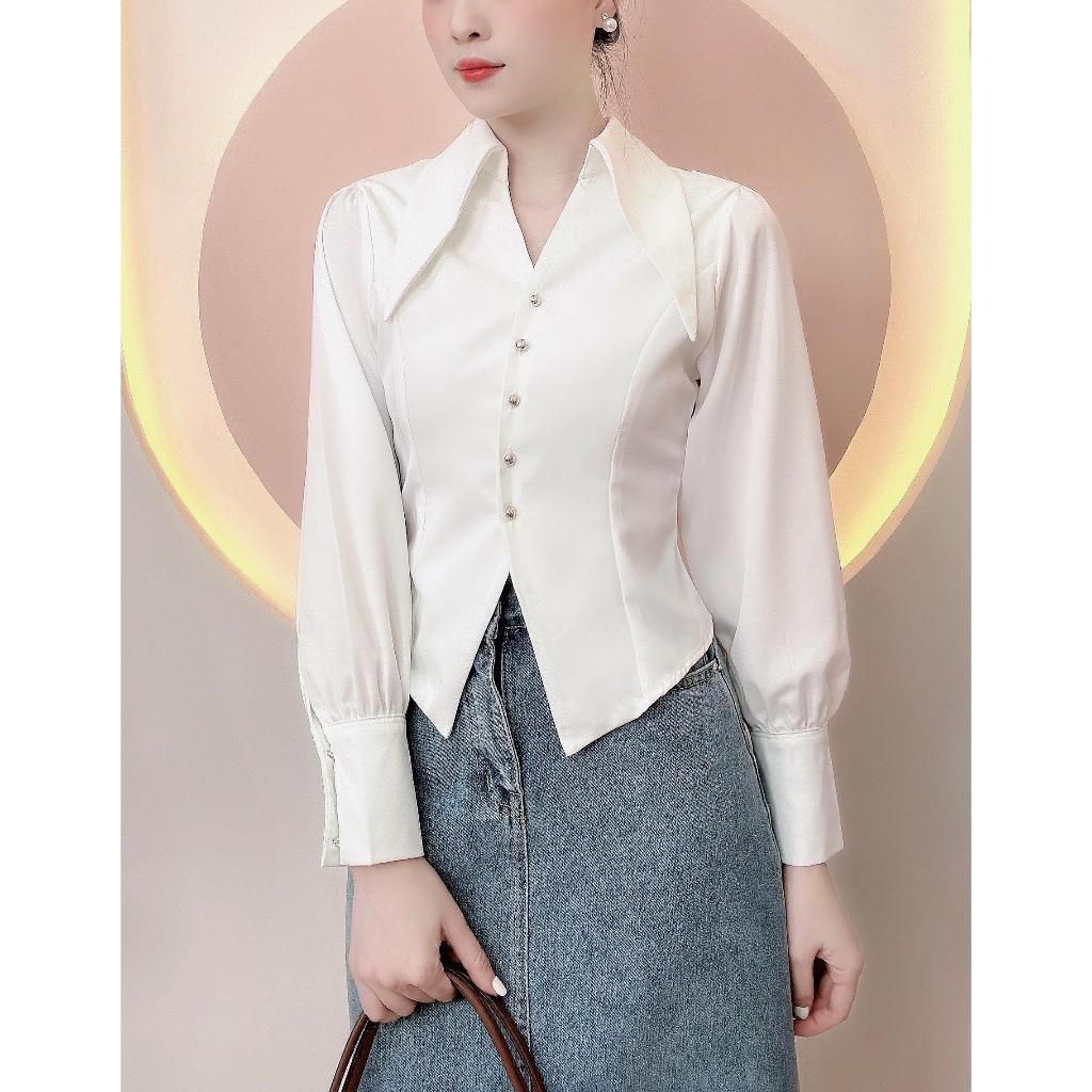 Áo sơ mi nữ thiết kế hàng cao cấp sang trọng LAMO-B1200