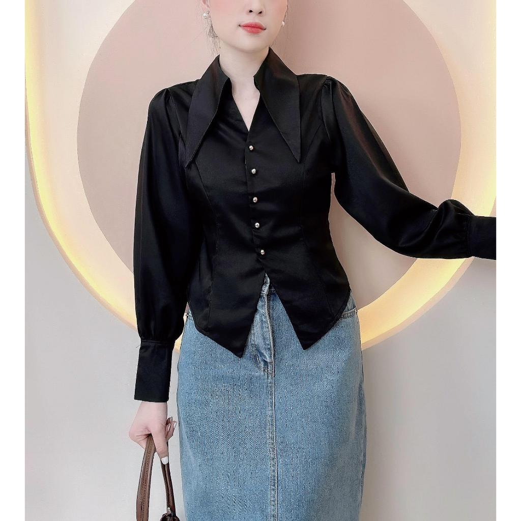 Áo sơ mi nữ thiết kế hàng cao cấp sang trọng LAMO-B1200