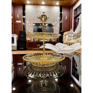 Khay đựng bánh kẹo nhựa dày trang trí ngày Tết hình hươu trang trí đám cưới nhà hàng khách sạn decor cửa hàng gia đình