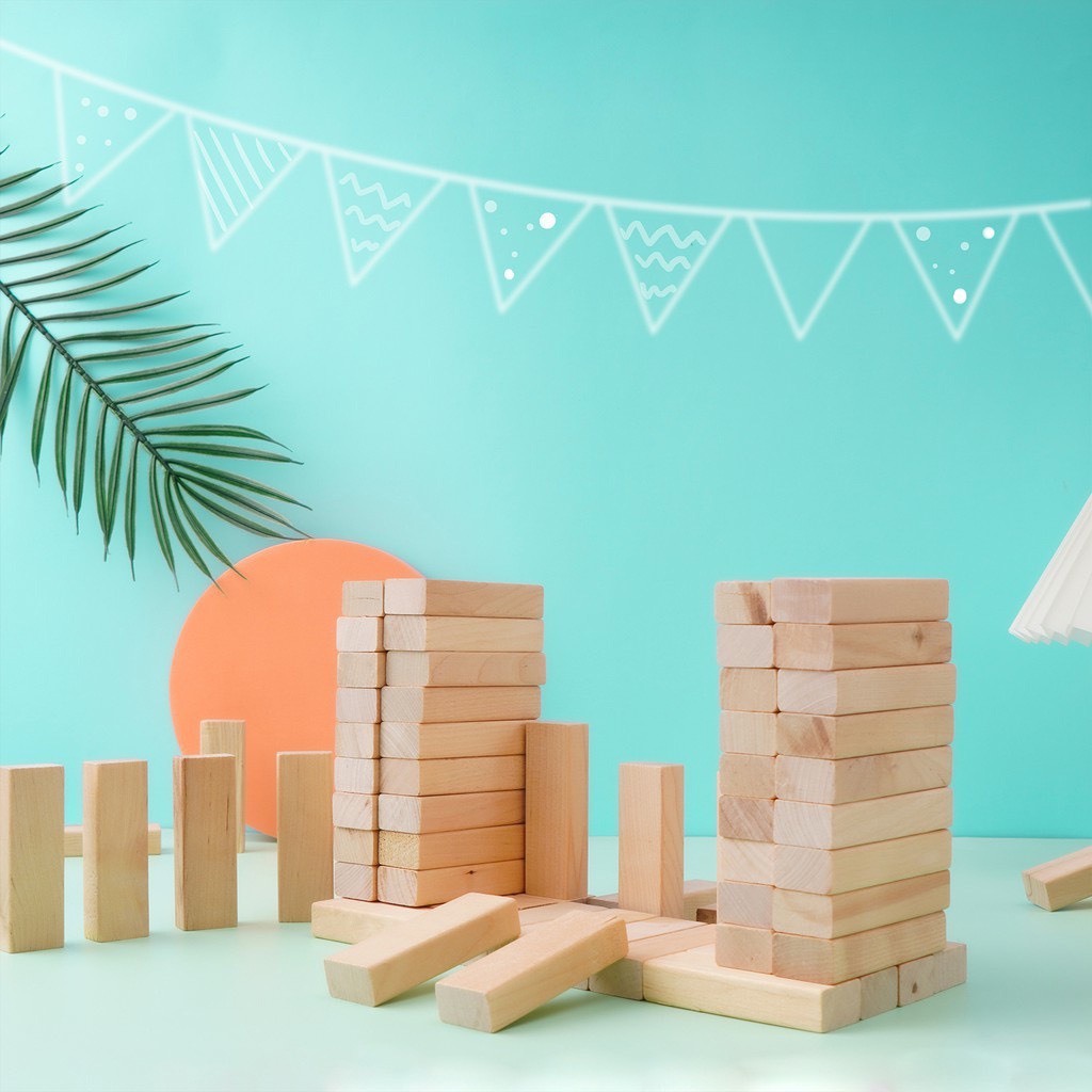 Trò Chơi Rút Gỗ 48 Thanh, Bộ Đồ Chơi Rút Gỗ Tăng Khả Năng Sáng Tạo Và Tư Duy Cho Bé