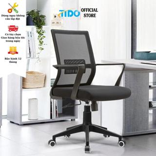 Ghế xoay văn phòng, ghế làm việc tầm trung cấp - Hàng chính hãng TIDO - Lắp sẵn thân ghế dùng ngay - TI-GX03