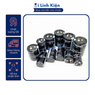 Tụ hóa 450v 47uf-680uf chân cứng