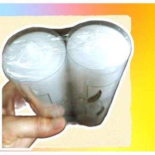 1 đôi đèn cầy sáp trắng 14cm