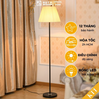 Đèn Cây Đứng Decor HUTA Light For Life KT1 Thân Kim Loại, Điều Chỉnh Ánh Sáng Vàng