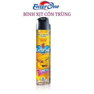 Bình xịt côn trùng EnterOne hương nước hoa 600ml, xịt diệt kiến diệt gián diệt muỗi hiệu quả an toàn