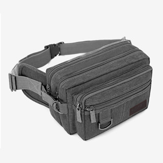 Túi đeo bụng nam, nữ chất liệu vải dày bền chống trầy xước, có nhiều ngăn tiện dụng TUI-050
