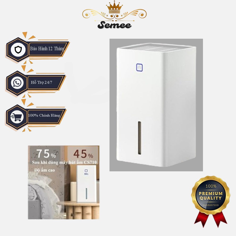Máy Hút Ẩm Mini CORISU Dung Tích Lớn 1.1L , Máy Hút Ẩm Gia Đình, Hoạt Động Êm Ái, Chất Lượng Cao