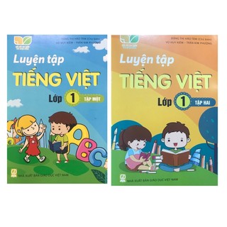 Sách luyện tập tiếng việt lớp 1 combo tập 1 + tập 2 - minh khôi vpp