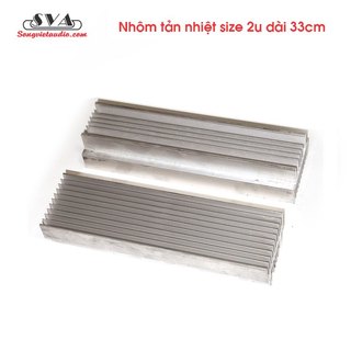 Nhôm tản nhiệt size 2u dài 33cm
