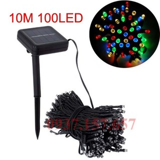 Đèn led nhấp nháy năng lượng mặt trời 10m 100led