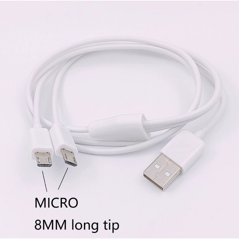 Dây cáp usb 2in1 Type C, Micro. Truyền dữ liệu + Sạc Pin 1m