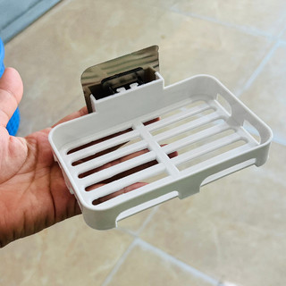 Khay Đựng Xà Bông Xà Phòng Tắm Dán Tường Thoát Nước Thông Minh
