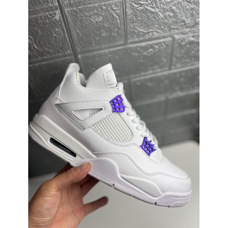 Giày JD4 Trắng Tím - bản cao cấp