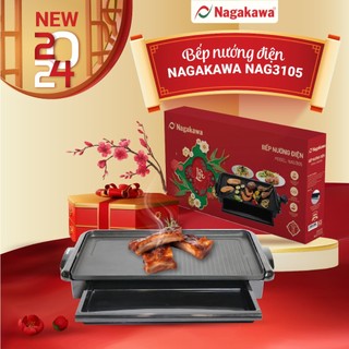 Bếp nướng điện Nagakawa NAG3105 (2000W) - Bảo hành 1 năm