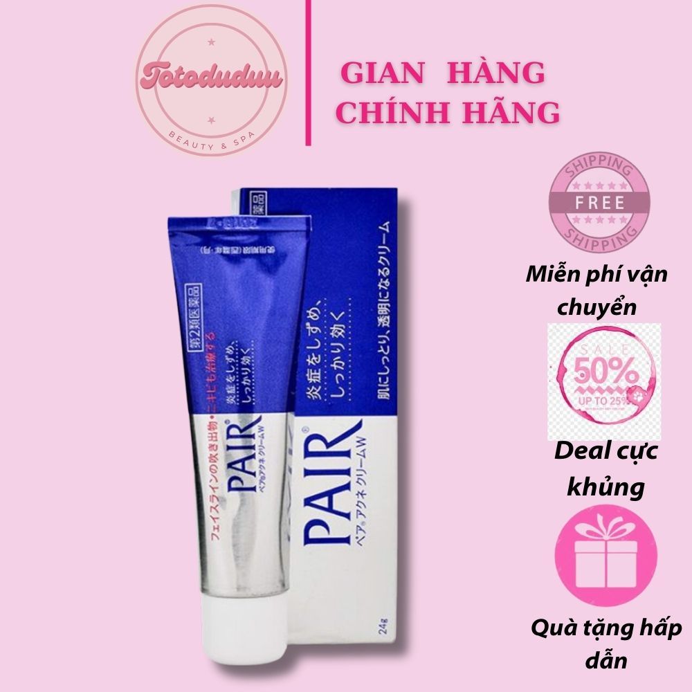 Kem ngừa mụn Pair Acne W Cream Nhật Bản