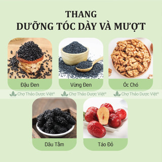 Thang dưỡng tóc dày và mượt - Chợ Thảo Dược Việt