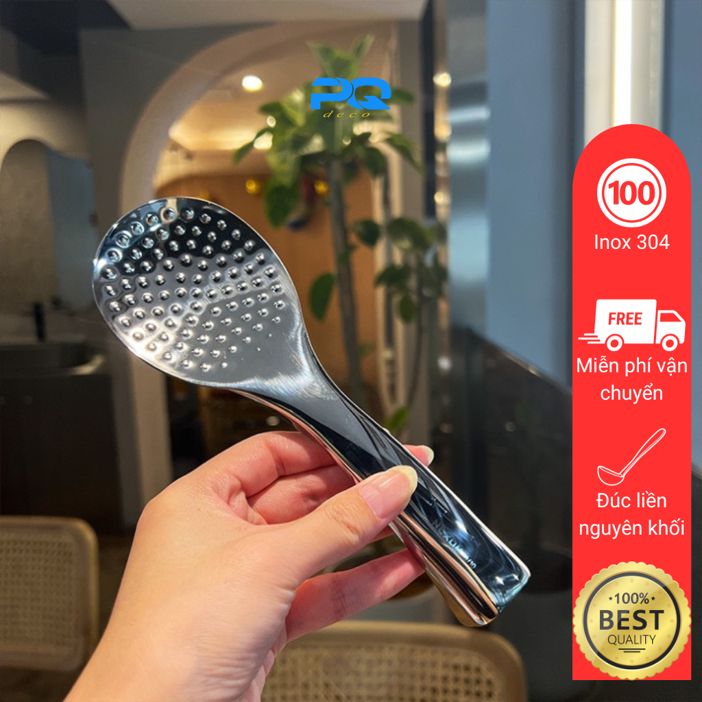Muôi muống vá xới cơm inox 304 cao cấp MC11