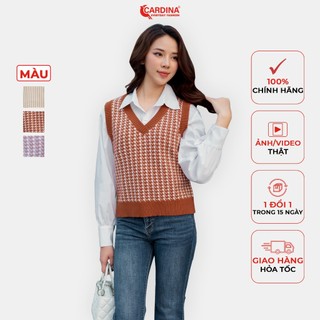 Áo gile len nữ CARDINA chất liệu len lông thỏ mềm mịn phom ôm nhẹ tôn dáng trẻ trung năng động 3ALS01