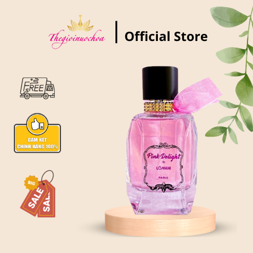 Nước hoa Unisex LOMANI PINK DELIGHT EDP 100ML