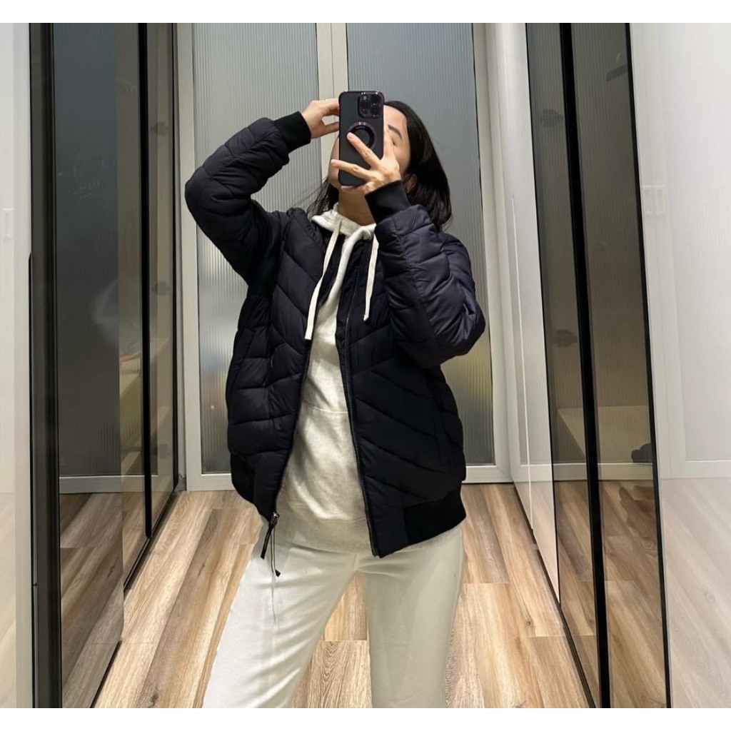 Áo khoác bomber phao Nam Nữ Nati Geo