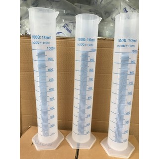 Ống đong nhựa - Ống đong nhựa đo thể tích, đo tỷ trọng 1000ml