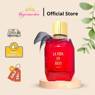 Nước hoa unisex lomani la vida en rojo edp 100ml