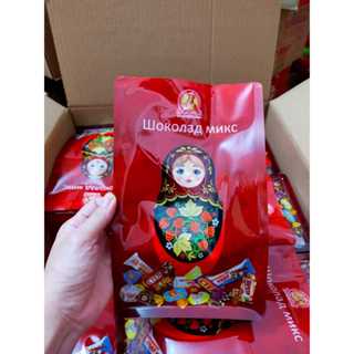  Kẹo Mix Socola Nga 8 vị Accopit chính hãng 450g 