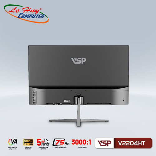 Màn hình máy tính VSP V2204HT FullHD 75Hz 5ms VA
