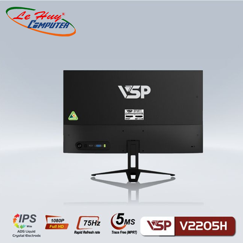 Màn hình máy tính VSP V2212S FullHD 100Hz 2MS VA Đen