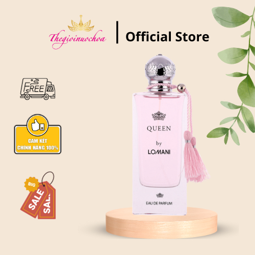 Nước hoa Unisex QUEEN BY LOMANI EDP 90 ML