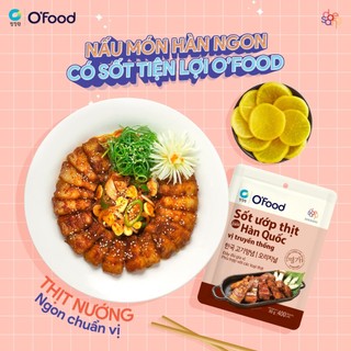 Sốt ướp thịt Hàn Quốc O'food 80g