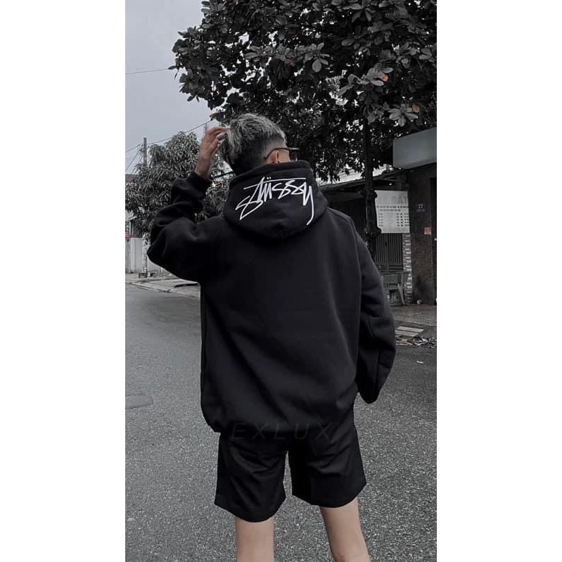 Áo Hoodie Stussy , Áo Hoodie Zip Có Mũ Chất Vải Dày Dặn Siêu Ấm TL13