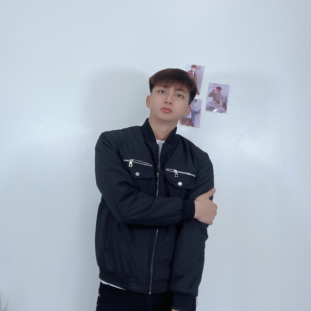 Áo Phao Bomber Túi Khóa Nam Nữ Trần Ngang, Áo Phao Bomber Unisex Mũ Rời 2 Màu Hems