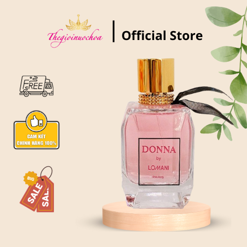 Nước hoa Unisex LOMANI DONNA BY LOMANI EDP 100ML