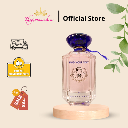 Nước hoa Unisex Mila's Secret Find Your Way EDP 100ml