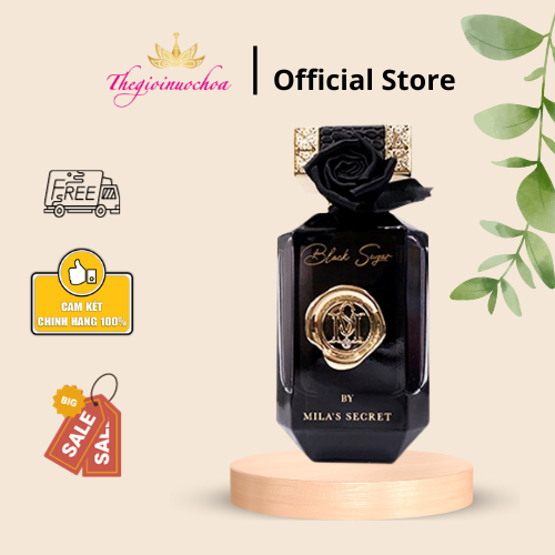 Nước hoa Unisex Mila's Secret Black Sugar EDP 100ml