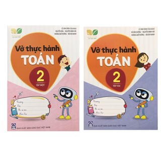 Sách combo vở thực hành toán lớp 2 - minh khôi vpp