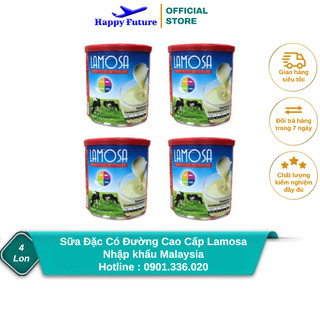 Sữa đặc có đường cao cấp lamosa lon 1kg kem đặc có đường lon 1kg