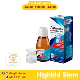 Siro long đờm Lazolvan Nga 100ml