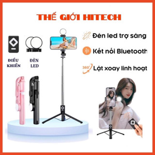 Cây Gậy Chụp Hình, Chụp Ảnh Tự Sướng, Livestream Đa Năng Có Đèn Trợ Sáng