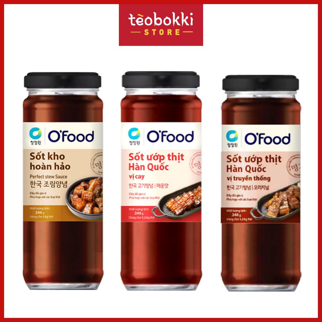 Sốt ướp thịt Hàn Quốc OFood