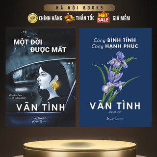 Sách - combo 2 cuốn: một đời được mất + càng bình tĩnh càng hạnh phúc - azvietnam
