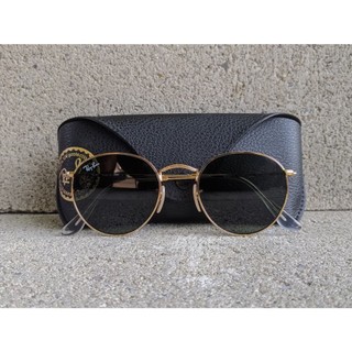 Kính mát rayban chính hãng qua sử dụng dáng mắt tròn thầy bói độc đáo cho anh em
