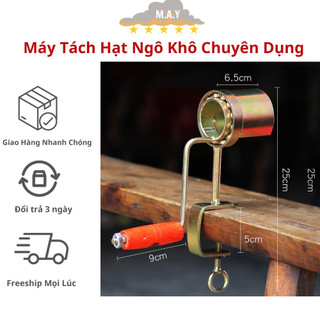 Máy tách hạt ngô khô chuyên dụng, dụng cụ tách hạt ngô, tách siêu nhanh, siêu tiện dụng - mây gia dụng