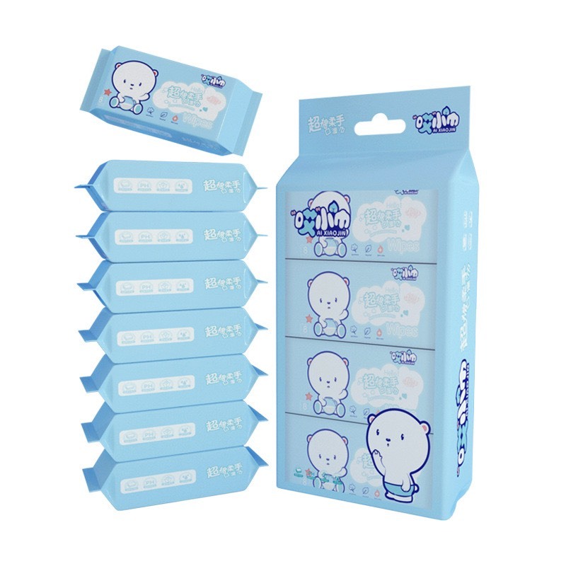 Khăn Giấy Ướt Mini Bỏ Túi Đi Chơi Du Lịch Tiện Lợi