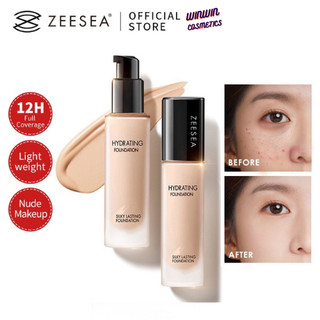 Kem nền Zeesea dạng lỏng che khuyết điểm nền mịn kiềm dầu hiệu quả lâu trôi 30ml trang điểm khuôn mặt tiện lợi