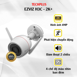Camera ngoài trời Wifi Ezviz H3C 2K+ ( 4MP ) - Chính hãng bảo hành 2 năm